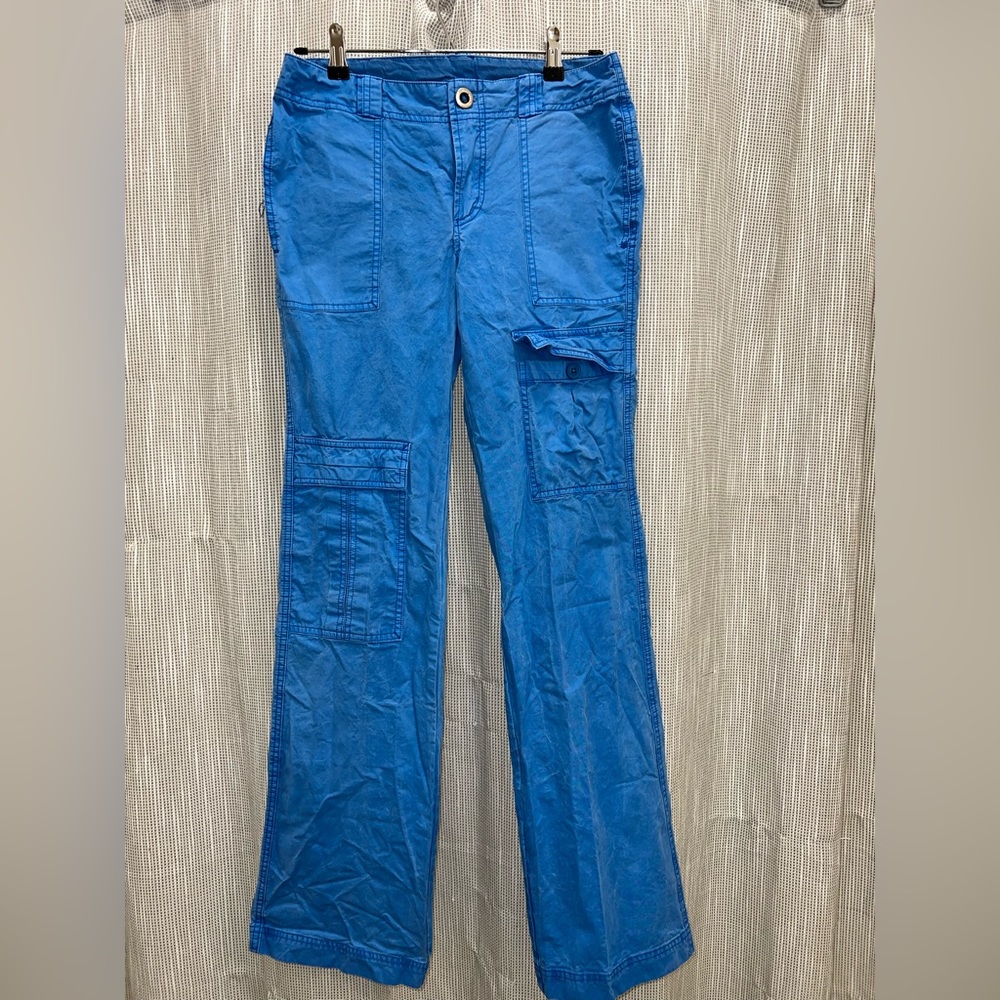 Free People blue cargo pants